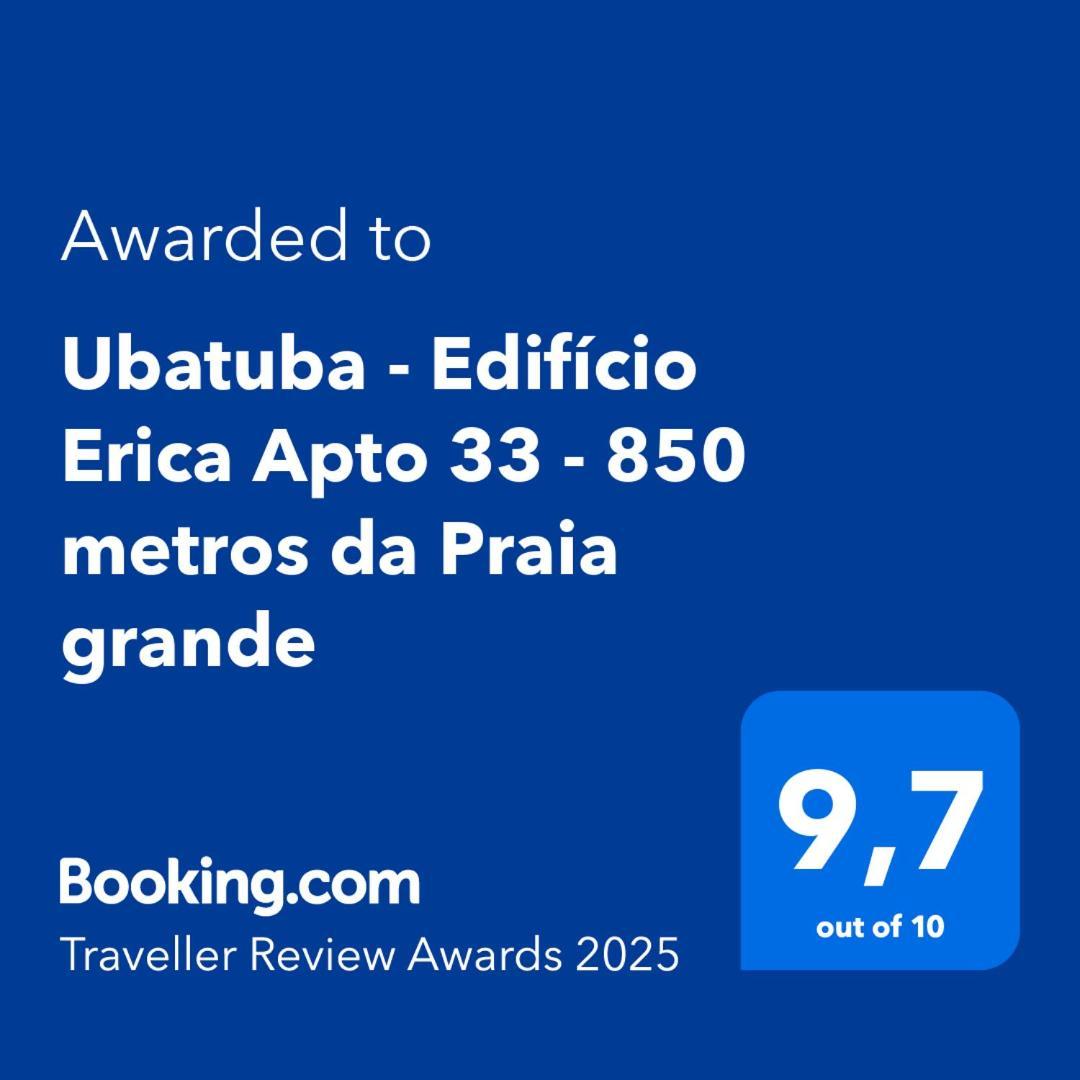 Ubatuba - Edificio Erica Apto 33 - 850 Metros Da Praia Grande Exterior foto